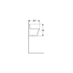 Geberit Publica Ausgussbecken für Klapprost 45x35x33,5cm... GEBERIT-367200000 4022009080568 (Abb. 1)
