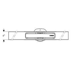 Geberit Duschrinne CleanLine30, 30-110x4,3x0,8cm, Edelstahl, Edelstahl gebürstet... GEBERIT-154502KS1 4064746028809 (Abb. 1)