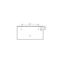 Geberit Xeno2 Lichtspiegel mit direkter, indirekter Beleuchtung, Breite 140cm, Höhe ... GEBERIT-500203001 4025416431879 (Abb. 1)
