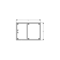 Geberit Installationsrahmen für Setaplano Duschfläche über 100cm, für 6 Füße, Breite... GEBERIT-154473001 4025416545606 (Abb. 1)