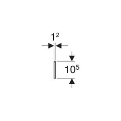 Geberit Bambini Dekorblende Front, für Spiel-, Waschlandschaft, für 2 Waschtischarma... GEBERIT-430210016 4022009336665 (Abb. 1)