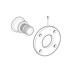 Geberit Bund mit Pressnippel, für Geberit Mepla Losflanschen PN 6, PN 10/16, d 75mm,... GEBERIT-608520005 4025416809265 (Abb. 1)