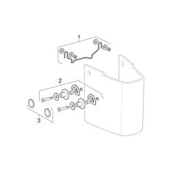 Geberit Renova Plan Halbsäule für Waschtisch, Weiß... GEBERIT-292110000 4022009262445 (Abb. 1)
