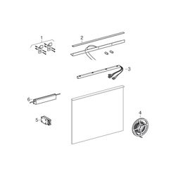 Geberit Xeno2 Lichtspiegel mit direkter, indirekter Beleuchtung, Breite 120cm, Höhe ... GEBERIT-500519001 4025416608141 (Abb. 1)