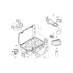 Geberit ACO 103plus Pressgerät im Koffer 230V/50-60 Hz, Typ 1 FlowFit... GEBERIT-691021P11 4025410727909 (Abb. 1)