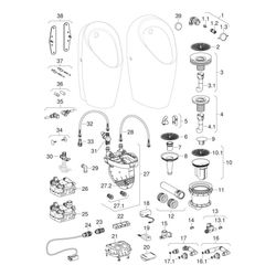 Geberit Preda Urinal mit integrierter Steuerung, Generatorbetrieb Zulauf hinten, Wei... GEBERIT-116074001 4025416529903 (Abb. 1)