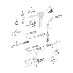 Geberit GIS Element für Wand-WC, 100cm mit Omega Unterputzspülkasten 12cm... GEBERIT-461151002 4064746023859 (Abb. 1)