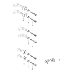 Geberit Duofix Wandanker Set für Einzelmontage 2 Stück... GEBERIT-111815001 4025416157762 (Abb. 1)