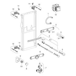 Geberit Kombifix Element für Urinal, 109-127cm, universell, für verdeckte Urinalsteu... GEBERIT-457689001 4025416667339 (Abb. 1)