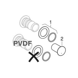 Geberit Mepla T-Stück egal PVDF, d 26mm... GEBERIT-623310005 4025416678991 (Abb. 1)