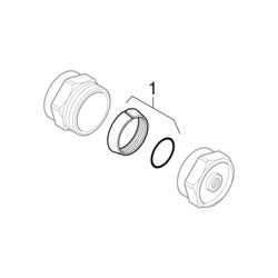 Geberit Mepla Abpressstopfen für Rohrende, d 26mm, Rp 1/2″, Messing... GEBERIT-603485001 4025416151111 (Abb. 1)