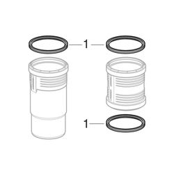 Geberit Silent-PP Überschiebemuffe Außendurchmesser 32mm... GEBERIT-390017141 4025416084235 (Abb. 1)
