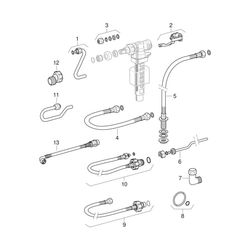 Geberit GIS Element für Wand-WC, 100cm mit Omega Unterputzspülkasten 12cm... GEBERIT-461151002 4064746023859 (Abb. 1)