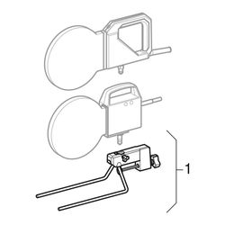 Geberit KSS-160 Schweißspiegel 230V... GEBERIT-359641P02 4025410602954 (Abb. 1)