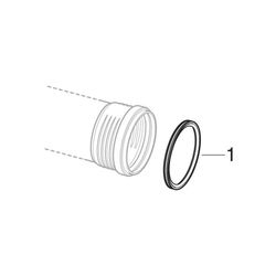 Geberit Silent-PP Rohr mit Muffe Außendurchmesser 32mm, Länge 200cm... GEBERIT-390006141 4025416970699 (Abb. 1)