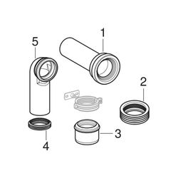 Geberit Monolith Sanitärmodul für Stand-WC, Höhe 101cm, Frontverkleidung aus Glas, A... GEBERIT-131003SI5 4025416552239 (Abb. 1)