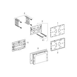 Geberit Sigma Abdeckplatte flächenbündig Sonderanfertigung... GEBERIT-115696001 4025416544272 (Abb. 1)