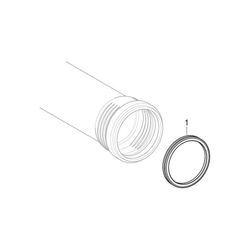 Geberit Silent-Pro Bogen 45 Grad, Außendurchmesser 110mm... GEBERIT-393522141 4025416451969 (Abb. 1)
