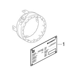 Geberit Rohrschott 90 Plus EN Außendurchmesser 63/75mm... GEBERIT-348331002 4025410906076 (Abb. 1)