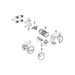 Geberit Mepla Unterputz-Kugelhahn mit Befestigung Außendurchmesser 20mm, 10 bar... GEBERIT-602003001 4025416594482 (Abb. 1)