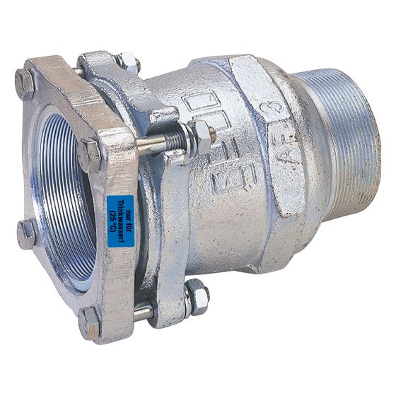 Gebo Original Temperguss-Klemmverbinder 222 Typ AF, 2 1/2