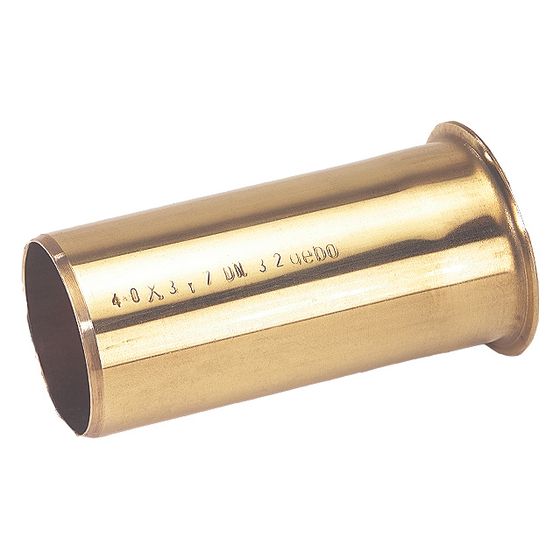 Gebo Original Stützhülse Serie 354, 40x3,7mm, SDR 11, Messing, für Kunststoffrohr