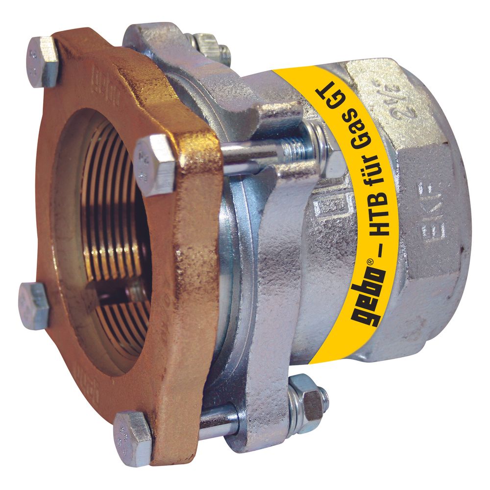 Gebo Original Klemmverbinder 225 Typ EKFT, 2 1/2", Temperguss, Rostfreier Stahl, für... GEBO-01.225.07.07 4019576048206 (Abb. 2)