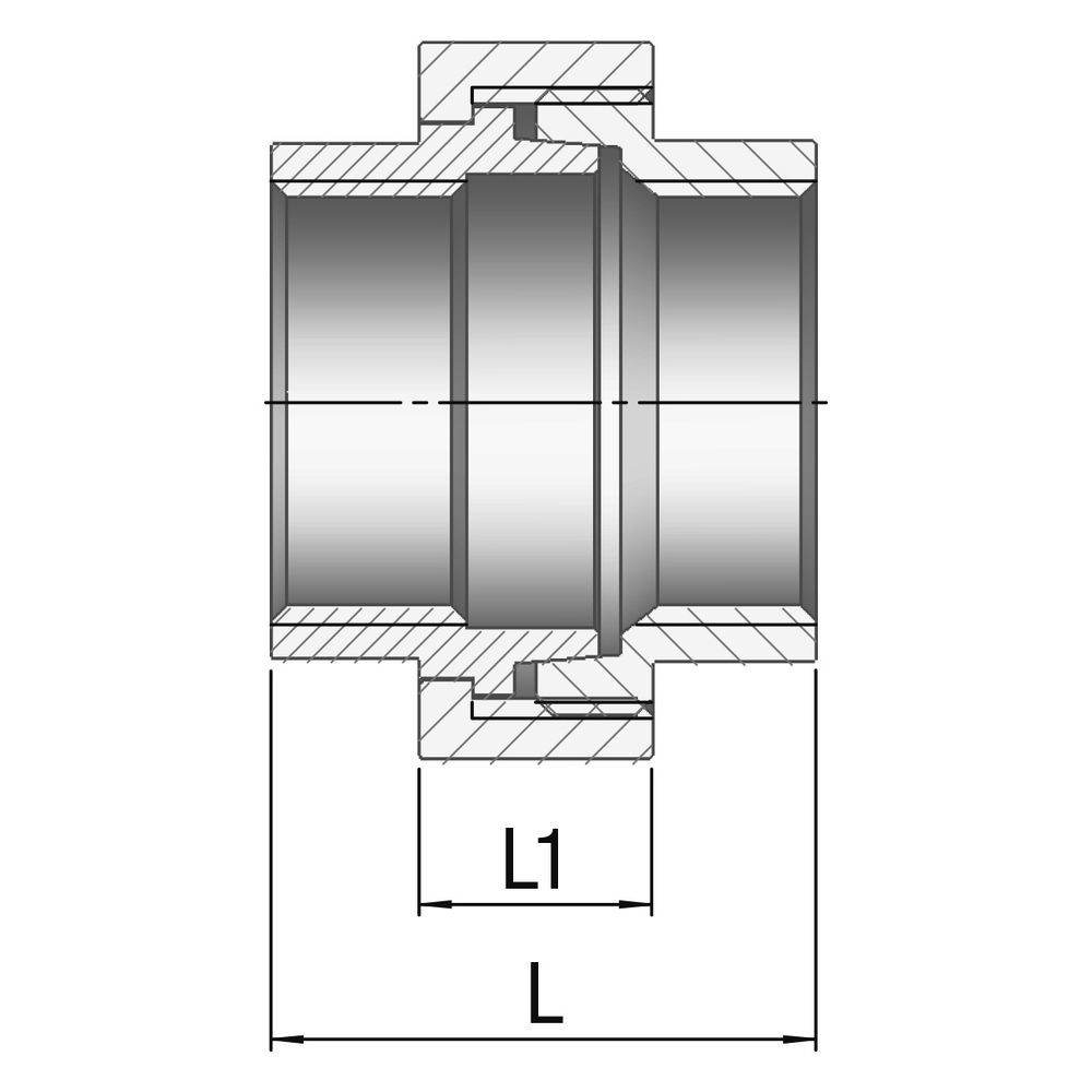 Gebo G316 Verschraubung G3F konisch dichtend, 1/8", I/I, Edelstahl 1.4404, Grau... GEBO-6340-018 4019576118619 (Abb. 2)