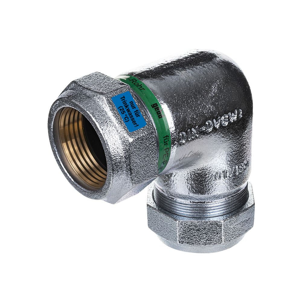 Gebo Original Temperguss-Klemmverbinder 156 Typ WO, 1 1/4" x 40mm, Grau, für PE-Ro... GEBO-03.156.08.0440 4019576113447 (Abb. 2)