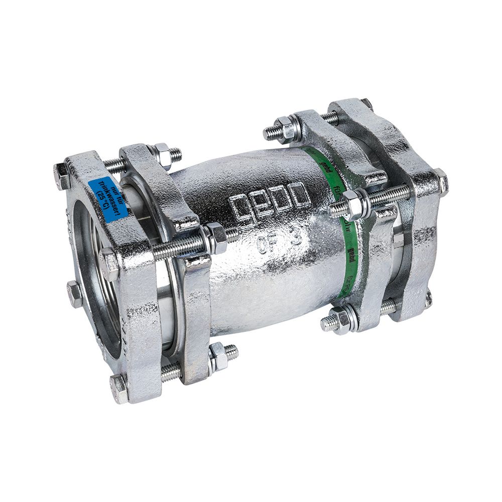 Gebo Original Temperguss-Klemmverbinder 223 Typ OF, 3" x 90mm, Messing, für PE-Roh... GEBO-03.223.02.0890 4019576114130 (Abb. 2)