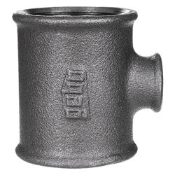 Gebo Fittings T-Stück 2JS 2 1/2" x 2" x 2 1/2", Temperguss, Schwarz... GEBO-130-48S 4019576066101 (Abb. 1)