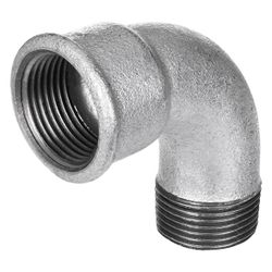 Gebo Fittings Gewindefitting Kurzer Bogen 90 2JG 1A, 1 1/4", Temperguss, verzinkt... GEBO-1A-7G 4019576080275 (Abb. 1)