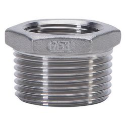 Gebo G316 Reduziernippel G3F, 1" x 3/4", A/I, Edelstahl 1.4404, Grau... GEBO-6241-100034 4019576116653 (Abb. 1)