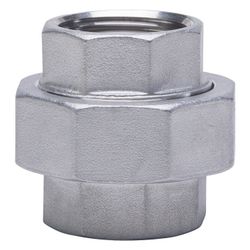 Gebo G316 Verschraubung G3F flachdichtend, 1", I/I, Edelstahl 1.4404, Grau... GEBO-6330-100 4019576118114 (Abb. 1)