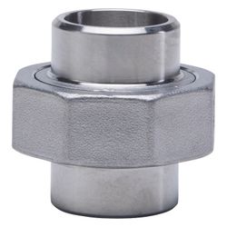 Gebo G316 Verschraubung G3F flachdichtend, 3/4", Schweißende, Edelstahl 1.4404, Grau... GEBO-6332-034 4019576118329 (Abb. 1)