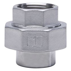 Gebo G316 Verschraubung G3F flachdichtend, 2", I/Schweißende, Edelstahl 1.4404, Grau... GEBO-6334-200 4019576118558 (Abb. 1)