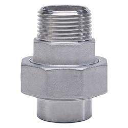 Gebo G316 Verschraubung G3F konisch dichtend, 1 1/4", A/Schweißende, Edelstahl 1.4404, G... GEBO-6343-114 4019576118992 (Abb. 1)
