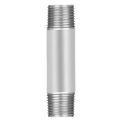 Gebo Nipple Rohrdoppelnippel, 70V, 3/8" x 100mm, Stahl, Grau, 70.100.03V... GEBO-70.100.03V 4019576059264 (Abb. 1)