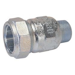 Gebo Original Temperguss-Klemmverbinder 150 Typ A, 2", Grau, für Stahlrohr... GEBO-01.150.00.06 4019576000150 (Abb. 1)