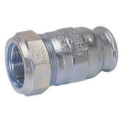 Gebo Original Temperguss-Klemmverbinder 150 Typ I, 1 1/4", Grau, für Stahlrohr... GEBO-01.150.01.04 4019576000174 (Abb. 1)