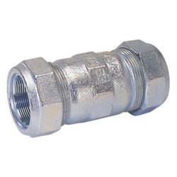 Gebo Original Temperguss-Klemmverbinder 150 Typ O, 1 1/2", Grau, für Stahlrohr... GEBO-01.150.02.05 4019576000297 (Abb. 1)