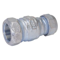 Gebo Original Temperguss-Klemmverbinder 150 Typ OR, 1" x 3/4", Grau, für Stahlrohr... GEBO-01.150.02.0302 4019576000389 (Abb. 1)