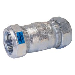 Gebo Original Temperguss-Klemmverbinder 151 Typ O, 3/4", Grau, für Stahlrohr Trinkwa... GEBO-01.151.02.02 4019576112907 (Abb. 1)
