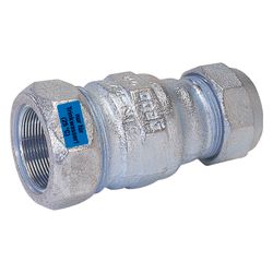 Gebo Original Temperguss-Klemmverbinder 151 Typ OR, 2" x 1 1/4", Grau, für Stahlro... GEBO-01.151.02.0604 4019576113645 (Abb. 1)