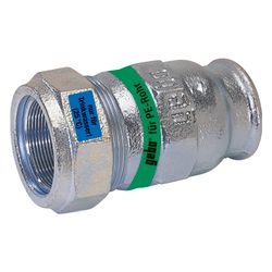 Gebo Original Temperguss-Klemmverbinder 156 Typ I, 1" x 32mm, Grau, für PE-Rohr Tr... GEBO-03.156.01.0332 4019576113270 (Abb. 1)