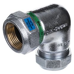 Gebo Original Temperguss-Klemmverbinder 156 Typ WO, 1 1/4" x 40mm, Grau, für PE-Ro... GEBO-03.156.08.0440 4019576113447 (Abb. 1)