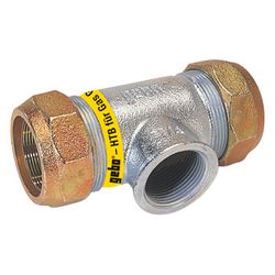 Gebo Original Temperguss-Klemmverbinder 180 Typ TT, 2", 60,3mm, Grau, für Stahlrohr... GEBO-01.180.04.06 4019576001225 (Abb. 1)