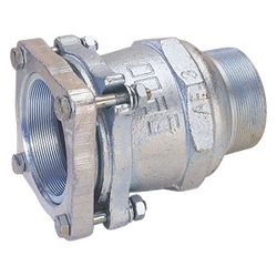 Gebo Original Temperguss-Klemmverbinder 220 Typ AF, 3", Grau, für Stahlrohr... GEBO-01.220.00.08 4019576001751 (Abb. 1)