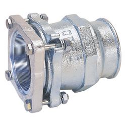 Gebo Original Temperguss-Klemmverbinder 220 Typ IF, 2 1/2", 76,1mm, Grau, für Stahlr... GEBO-01.220.01.07 4019576001775 (Abb. 1)