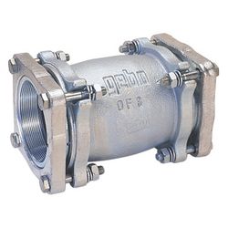 Gebo Original Temperguss-Klemmverbinder 220 Typ OF, 3", Grau, für Stahlrohr... GEBO-01.220.02.08 4019576001812 (Abb. 1)